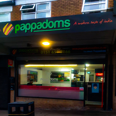 PAPPADOMS INDIAN TAKEAWAY about